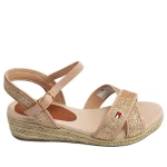 Sandały damskie Tommy Hilfiger T3A7-32186-1380363 POWDER PINK-1