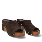 Klapki damskie Karino 6072/015 brązowe-4