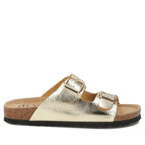 Klapki damskie Filippo DK7062/26 GO złote