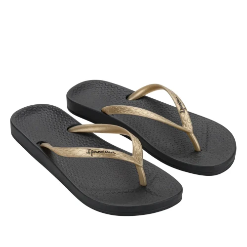 Japonki damskie Ipanema 81030-BC706N czarno/złote