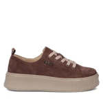 Sneakersy damskie Filippo DP6122/26 D BR brązowe-1