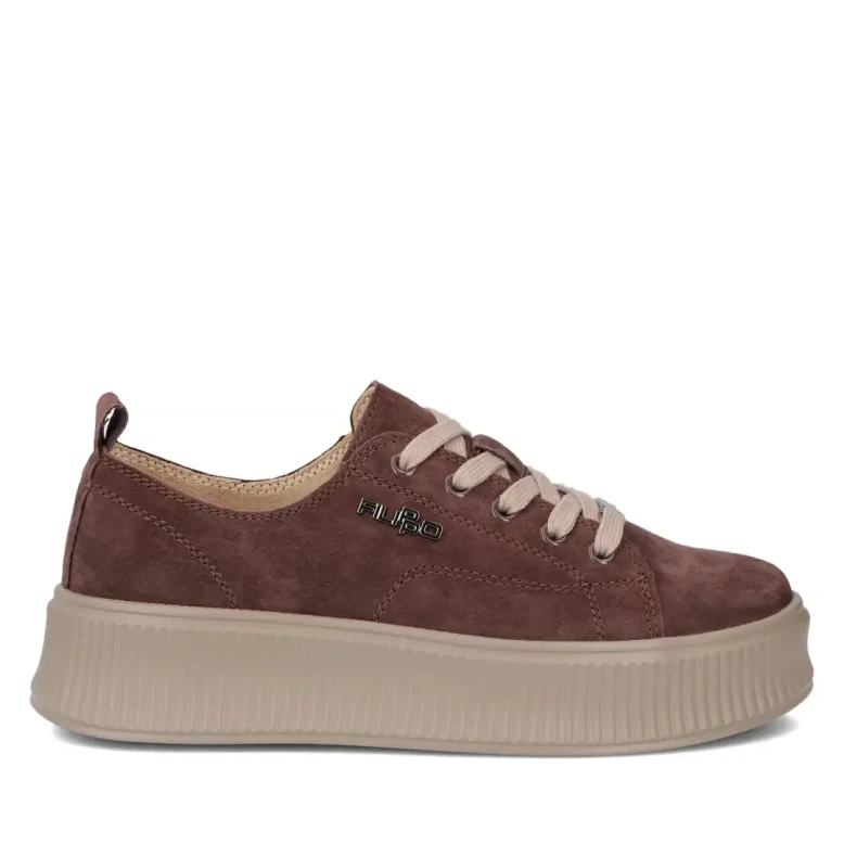 Sneakersy damskie Filippo DP6122/26 D BR brązowe-1