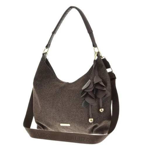 Torebka damska Laura Biaggi L326018 brązowa