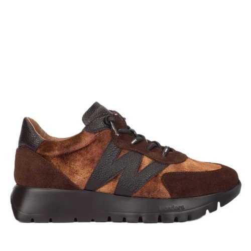 Sneakersy damskie Wonders A-24111 TREND TESTA