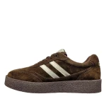 Sneakersy damskie S.Barski LR62-7107 coffee-4
