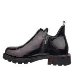 Botki damskie Boccato 218 EM181.336 bordowe-4