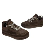 Sneakersy z futerkiem damskie IGI&CO 2194000 testa di moro-3
