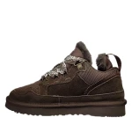 Sneakersy z futerkiem damskie IGI&CO 2194000 testa di moro-4