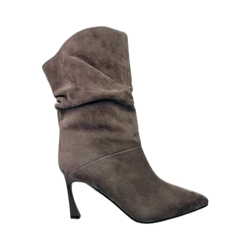 Botki damskie S.Barski JC62-1038 L GREY BEIGE