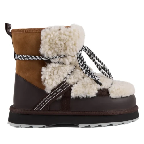 Śniegowce EMU Australia W13196 blurred teddy chestnut
