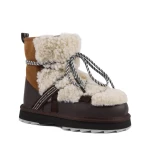 Śniegowce EMU Australia W13196 blurred teddy chestnut-3