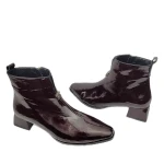 Botki damskie Boccato 696.2579.663 bordowe-3