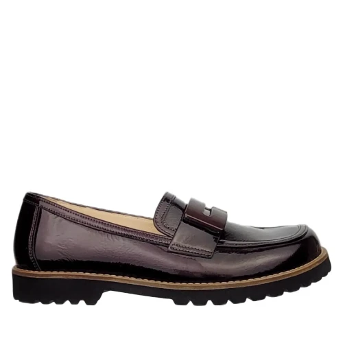 Mokasyny damskie Arka Bioeco 1058/2894 bordowe