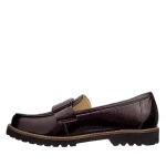 Mokasyny damskie Arka Bioeco 1058/2894 bordowe-5