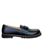 Mokasyny damskie Arka Bioeco 1058/2906 granatowe-1