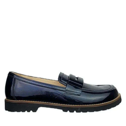 Mokasyny damskie Arka Bioeco 1058/2906 granatowe