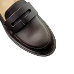 Mokasyny damskie Arka Bioeco 1061/0522 brązowe-4