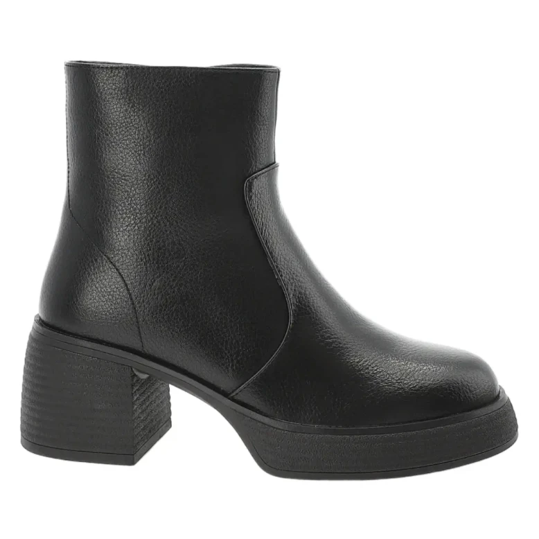 Botki damskie S.Barski CR62-3369 czarne-1