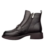 Botki damskie S.Barski CR62-3409 brązowe-4