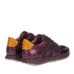 Sneakersy damskie Wonders A-4810 bordowe-4