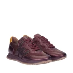 Sneakersy damskie Wonders A-4810 bordowe-2