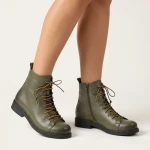 Botki damskie Artiker 59C2484 zielone-3