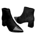 Botki damskie Higo 3152 3152 CZAR452/011 czarne-3