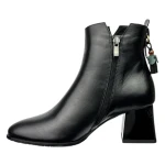 Botki damskie Higo 3147 CZAR452/CZ287 czarne-4