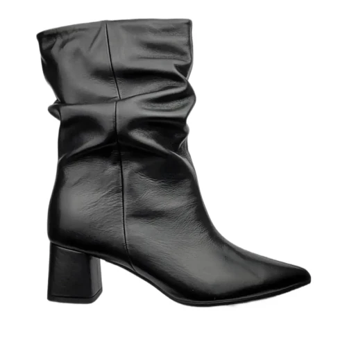 Botki damskie Higo 3137 CZAR597 czarne