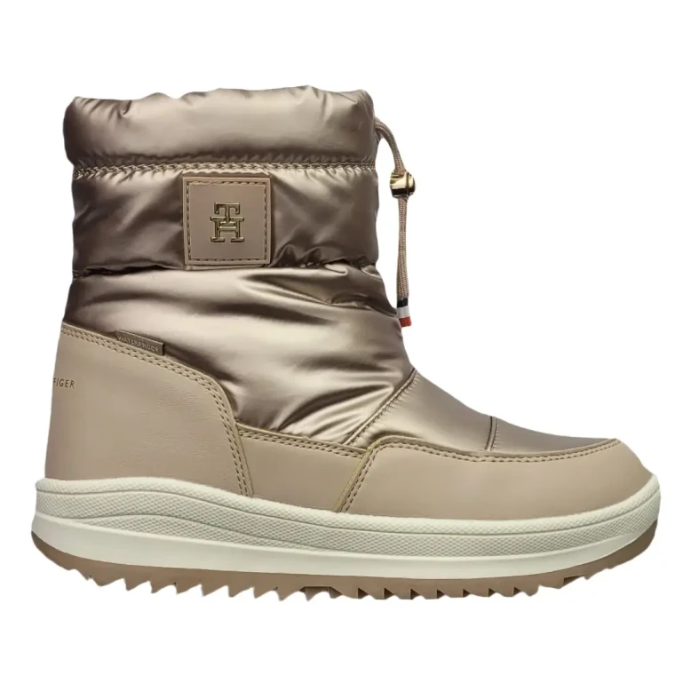Śniegowce Tommy Hilfiger T3AD-35206-1474359 nude-1