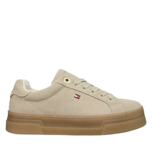 Sneakersy damskie Tommy Hilfiger T3A9-35098-1429500 beige
