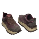Sneakersy damskie Artiker 59C0009 bordowe-4
