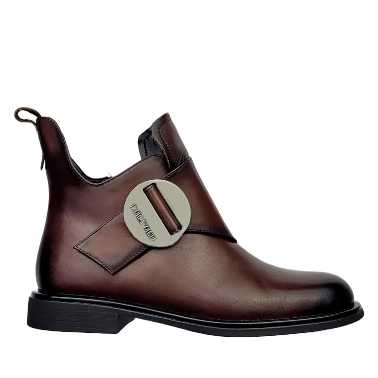 Botki damskie Artiker 59C1199 brązowe-1