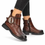 Botki damskie Artiker 59C1199 brązowe-2