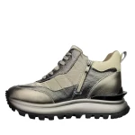 Sneakersy damskie Artiker 59C0059 srebrne-6