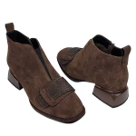 Botki damskie Artiker 59C0106 brązowe-4