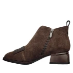 Botki damskie Artiker 59C0106 brązowe-5