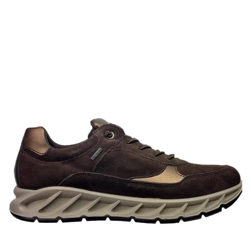 Sneakersy damskie Igi&Co 2177500 brązowe