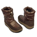 Śniegowce Tommy Hilfiger T3AD-35206-1474591 brown-3