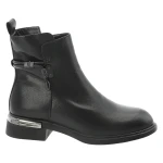 Botki damskie S.Barski MK62-7025 czarne-1