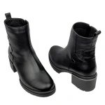 Botki damskie Higo 2742 CZAR499 czarne-3