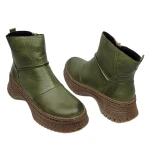 Botki damskie LaAzaria 3950.494 zielone-3
