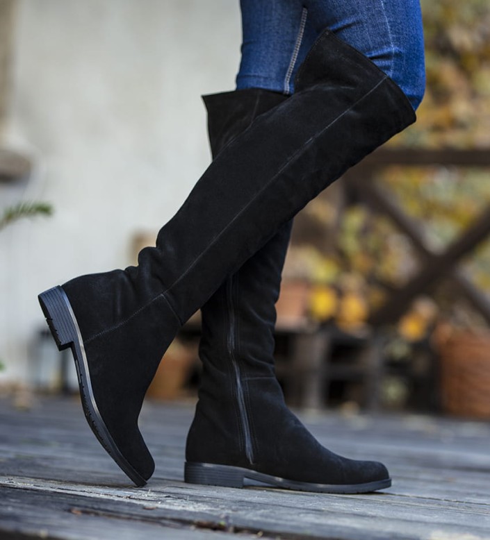 Buty zimowe damskie skórzane – dobry wybór na zimę!
